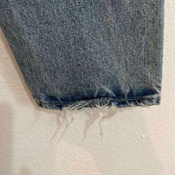 Authentic Moussy Women's Jeans Size 27 Japanese Denim Straight Leg Mid Rise - Picture 8 of 10